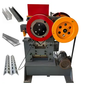 Hydraulic combined punching and shearing machine round steel channel steel shear punching machine