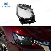 Pour MAZDA CX90 CX-90 2024 2025 voiture extérieur phare lentille couvercle tête lampe couvercle en verre