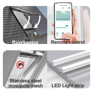 OUNA Ultimate Alüminyum Tavan Penceresi Çözümü Elektrikli Geri Çekilebilir Termal Kesme Özellikli Panjurlu ve Kaplama Kitli Her Tavan Projesi İçin - Product Image 4
