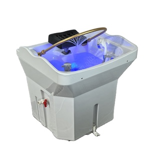 Lavabo Portátil para Champú Kisen con Estándar Estadounidense, Europeo, Australiano y Británico, Lavabo para Spa Capilar, Tazón para Salón, Máquina para Lavar el Cabello con Tanque de Almacenamiento y Calentador de Agua - Product Image 4