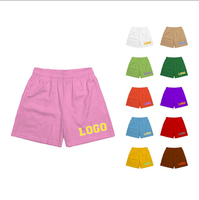Pantalon de jogging pour homme en polyester, taille élastique, poche zippée, double maille, vierge, personnalisable, pour la plage, le fitness et la boxe, été, vente en gros, sublimation