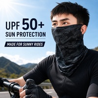 Cache-cou et masque facial professionnel Boyan pour cyclisme, protection solaire, en tissu maille Ice-Silk, séchage rapide, respirant
