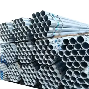Scaffold pole 48.3 mm steel tube 27mm scaffold tube galvanize pipe 6 meter galvanized steel pipe