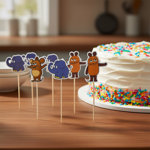 Dr. Oetker Cake Picks <b>Mouse</b> And Elephant 24 Pack For Cake Decorating - Product Image 3