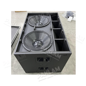 PAKLAM AUDIO SUB-828 Caisson de basses passif double 18 pouces Line Array 3200W Puissance de crête Boîtier en bois pour scène professionnelle DJ - Product Image 6