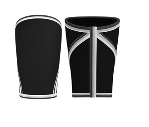 Codera de compresión de neopreno engrosado de 7 mm para levantamiento de pesas y powerlifting, protección estabilizadora unisex - Product Image 5