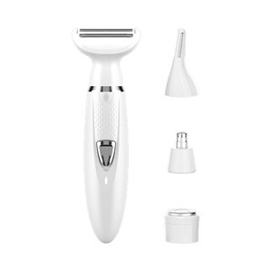 Rasoir électrique pour femmes 5 en 1, étanche, pour le visage, le nez et les sourcils, rechargeable par USB, entièrement lavable, LS 5002 - Product Image 2