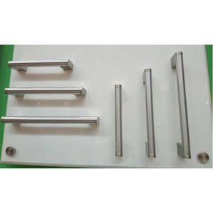 Nickel Gold Edelstahl Schrank Zug griffe für Küchen schränke Schubladen Wohnzimmer im Freien Hotels Schulen Außen - Product Image 6
