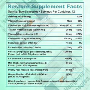Kapsul <span class=keywords><strong>Hangover</strong></span> DHM Milk Thistle Liver Detox Vitamin B kompleks Food Grade <span class=keywords><strong>Hangover</strong></span> menyembuhkan minyak suplemen - Product Image 6