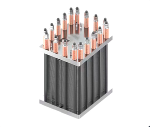 Cellule d'électrolyse de l'eau salée au chlorure de sodium PEM électrolyseur d'eau de mer avec membrane cellule électrolytique KOH électrolyseur NaOH - Product Image 5