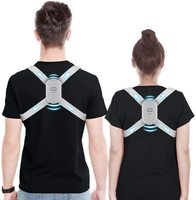 Correcteur de posture intelligent réglable pour le dos, capteur intelligent 2021, pour hommes et femmes