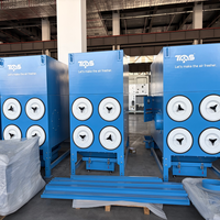 7,5 kW Automatische Jet-Pulse-Kartuschen-Staubabsauganlage für Kunststoffverarbeitungswerkstätten und Industrielle Laserschneidanlagen