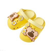 Sabots de plage d'été pour tout-petits, chaussures antidérapantes à lanières 3D motif dessin animé, logo personnalisé, vente en gros OEM/ODM