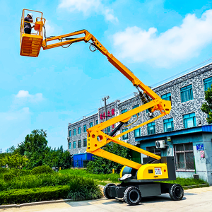 รถกระเช้าบูมแบบแขนยืดขึ้นลงได้ สำหรับงานอุตสาหกรรม กำลังยกสูงพิเศษ รองรับน้ำหนักได้ 230 กิโลกรัม ความสูง 8-20 เมตร ใช้พลังงานไฟฟ้าหรือดีเซล - Product Image 1