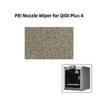 Penghapus Nosel PEI Bertekstur untuk Printer 3D QIDI Plus4 dengan Perekat Otomatis Pengganti Pembersih Nosel Otomatis