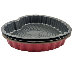 Mini moldes de Metal para Postres, bandeja para hornear apilable no pegajosa de acero al carbono, venta al por mayor, moldes para pasteles personalizados para hornear, molde para pasteles en forma de corazón - Product Image 3