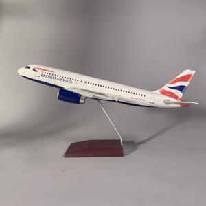 LED ABS nhựa Máy bay mô hình Airbus A320/321/330/350/380 Boeing 737/747/777/787 Máy bay mô hình kích thước 34/37/42/43/46/47/50cm quy mô - Product Image 3