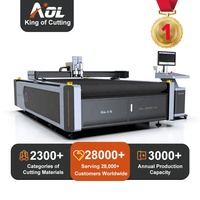 Máquina de Corte Automática CNC AOL con Cuchilla Oscilante para Goma, Cerámica, Fibra y Juntas
