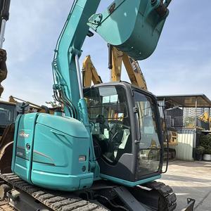 รถขุดไฮดรอลิก Kobelco SK75 มือสองจากญี่ปุ่น น้ำหนัก 7.2 ตัน รถขุดขนาดเล็ก เครื่องจักรก่อสร้างมือสอง สภาพใช้งานได้ดี - Product Image 1