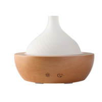 Diffuseur d'arômes ultrasonique Bluetooth 180 ml avec lumière musicale 7 couleurs pour la maison et le bureau