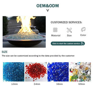 卸売り高温耐酸性1-3mm 2-4mmソリッドカラーガラスビーズ充填用スイミングプール浴室装飾 - Product Image 2