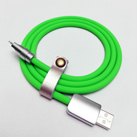 MFi certificado silicio líquido Original C94 C189 Chip Cable DE DATOS 3A USB carga rápida cargador Cable USB para iPhone13 14 iPod Cable