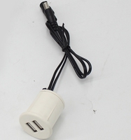 Grommet d'alimentation canapé prise encastrée bureau intégré encastré rond multiprise de table chargeur USB prise de courant de meubles