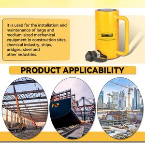 DOOROOM Vérins <span class=keywords><strong>de</strong></span> voiture à simple effet en acier <span class=keywords><strong>de</strong></span> 20 tonnes Vérins hydrauliques bon marché avec piston creux pour <span class=keywords><strong>porte</strong></span> et <span class=keywords><strong>garage</strong></span> - Product Image 5