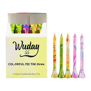 Vente directe usine – Tees de golf en matériau synthétique de 2-3/4 pouces pour cigarettes, lot de 10 – Modèle GQD104-115 CN – Offre spéciale - Product Image 4