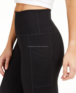 Nouveaux Leggings de Sport Élastiques Sans Coutures Respirants à Séchage Rapide Taille Haute pour Femme – Idéaux pour le Fitness, la Gym, le Yoga et la Course à Pied (Couleur Unie) - Product Image 2