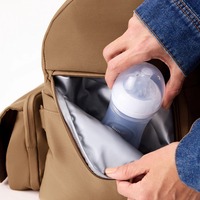 Personnalisé Nouveau Design Petit Portable Voyage Bébé Maman Sac À Langer Sac À Dos Avec Matelas À Langer En Nylon Maman Sac
