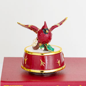 Offre Spéciale : Boîte à Musique Rotative Oiseau Porte-Bonheur – Cadeau d'Anniversaire <span class=keywords><strong>et</strong></span> de Saint-Valentin, Décoration d'Intérieur en Résine, Œuvre d'Art - Product Image 4