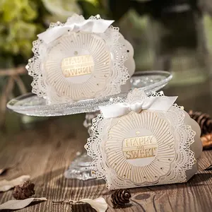 gift box for wedding birthday party biscuit box plastic cookie box Wholesale paper packaging