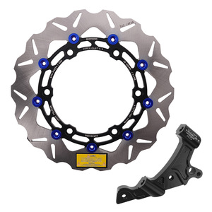 Dischi Freno Anteriori da 300mm per <span class=keywords><strong>Moto</strong></span> HONDA Forza 350, Adattatore Pinza Freno <span class=keywords><strong>Brembo</strong></span>, Accessori <span class=keywords><strong>Moto</strong></span> - Product Image 1