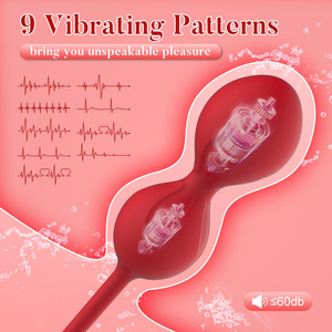 Aplicación inalámbrica Vagina Balls Vibrador para mujeres Apretar Vagina Entrenador muscular Kegel Ball Egg Juguetes sexuales íntimos para Adultos 18 Pareja - Product Image 2