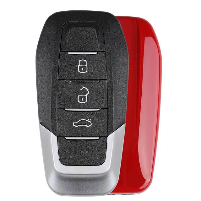 XKFEF1EN Replacement 3 Buttons Vehicle Keys Car Key Fob 433.92MHz Remote Control Manufacturer