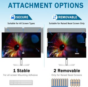 Película Protectora de Privacidad para Pantalla de Ordenador de 24 Pulgadas (16:9), Desmontable, con Protección Anti-luz Azul y Anti-reflejos - Product Image 6