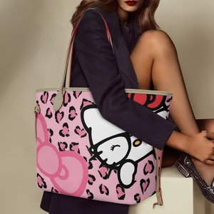 Borsa a <span class=keywords><strong>Tracolla</strong></span> SANRIO Personalizzabile, MOQ: 1 Pezzo, Borsa Stampata da Donna, Borsa Tote alla Moda di Grande Capacità, Personalizzata - Product Image 6