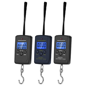 Báscula Electrónica Portátil Long Bei de 50 kg, Báscula Digital de Pesca con Gancho, Funciona con Batería, con Función de Tara, para Uso en Exteriores - Product Image 2