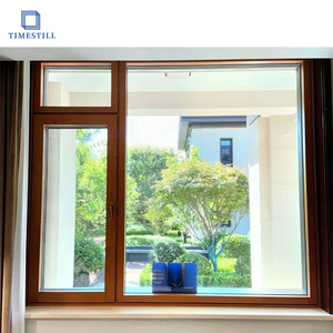 Các thớ gỗ low-e nghiêng và biến cửa sổ Tính năng một hợp kim nhôm + PVC khung - Product Image 4