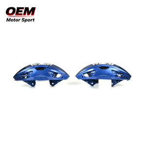 Kit de Frenos de Alto Rendimiento OEM MOTOR SPORT Azul de 4 Pistones con Disco de 395MM para Actualización de Alto Rendimiento - Product Image 1