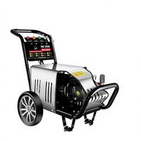 Nettoyeur haute pression portable industriel électrique pour lavage de voitures, nettoyage à l'eau froide, fonctionnement manuel, nouveau, 3000W, métal