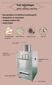 Two Suitable Stainless Steel Automatic <b>Sheller</b> for Commercial Use Efficient Garlic Barrel Type Peeling Machine Easy to Operate - Product Image 4