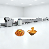 Machine voor het maken van glanzende instant noodles, ultra-efficiënte pasta- en noedelbraadmachine, instant noodle productielijn