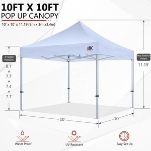 Pop Up canopy khung nhôm nặng khung nhôm canopy nhôm Pop Up Lều Pop Up lục giác Lều carpa plegable - Product Image 6
