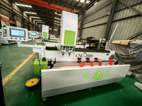 Machine de copie CNC 3+1 axes pour profilés aluminium de portes et fenêtres, avec fonctions de perçage et de fraisage