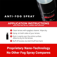 Private Label Nano Technology Caméra Lunettes Lentille Nettoyant Voiture Pare-Brise Anti Brouillard Spray