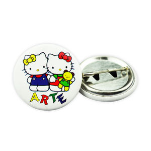 وصل حديثًا شارة زر شعار النادي المعدني البلاستيكي المخصص بتصميم رياضي - Product Image 4