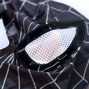 Disfraces de Personajes de Películas de Halloween al por Mayor de Fábrica, Máscara de Spiderman de Superhéroe <span class=keywords><strong>con</strong></span> Casco, Mono para Adultos, Tela de Seda de Leche - Product Image 5