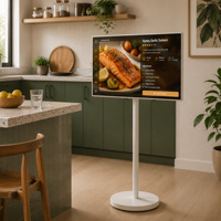 Moniteur LED autonome de 32 pouces avec écran tactile capacitif, lisible en plein soleil, indice de protection IP55, recharge de véhicules électriques, libre-service, OEM